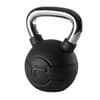 Jordan 12kg Black Rubber kettlebell with Chrome Handle