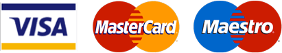 visa and mastercard available