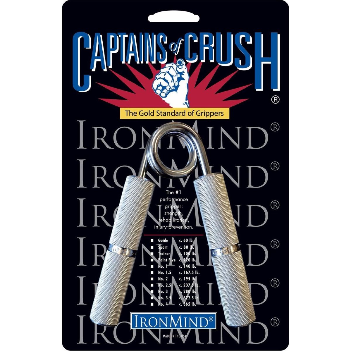 Ironmind Captain of Crush 4 Grippers